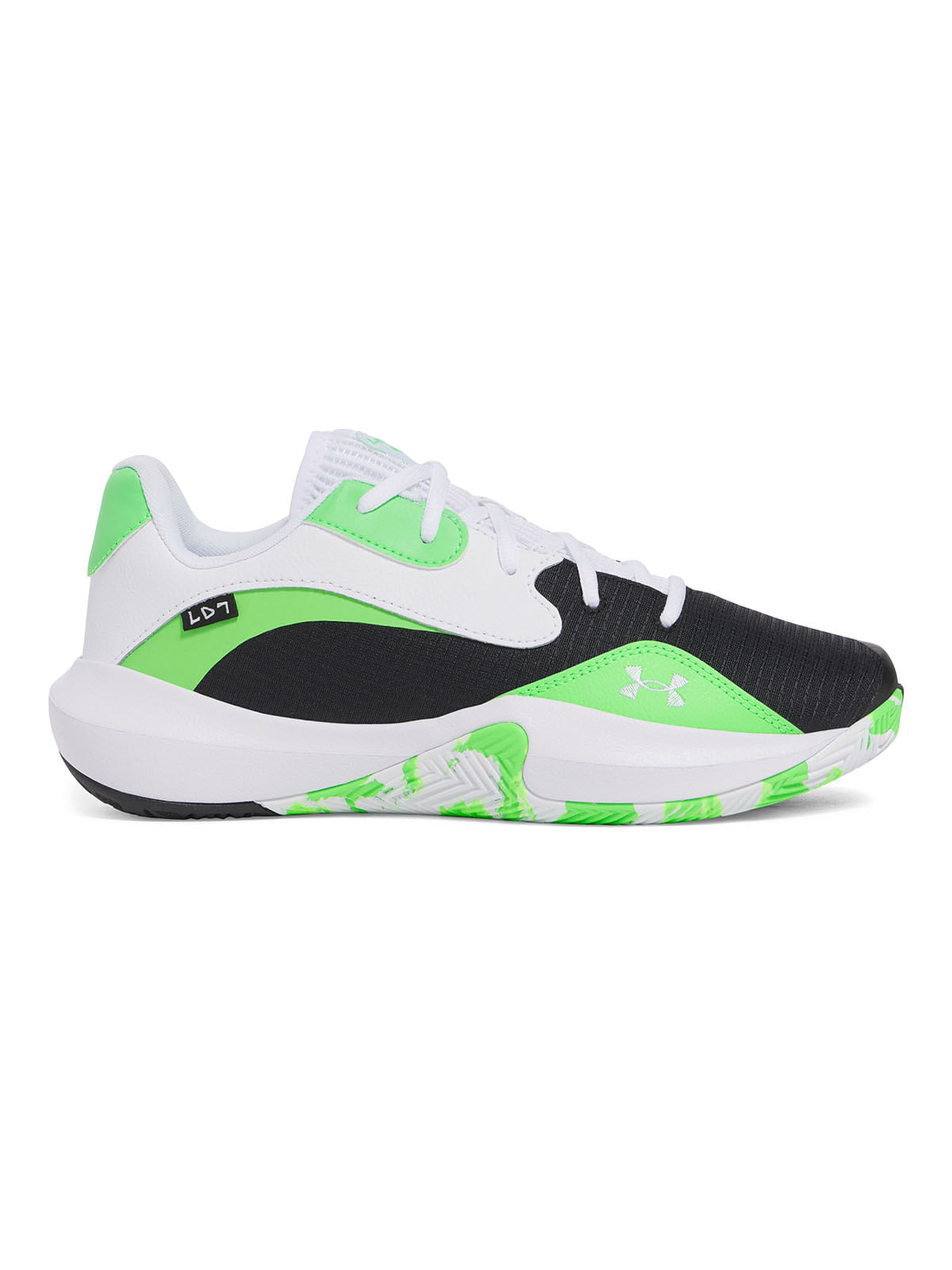 Zapatillas unisex UA Lockdown 7 low Basketball negro