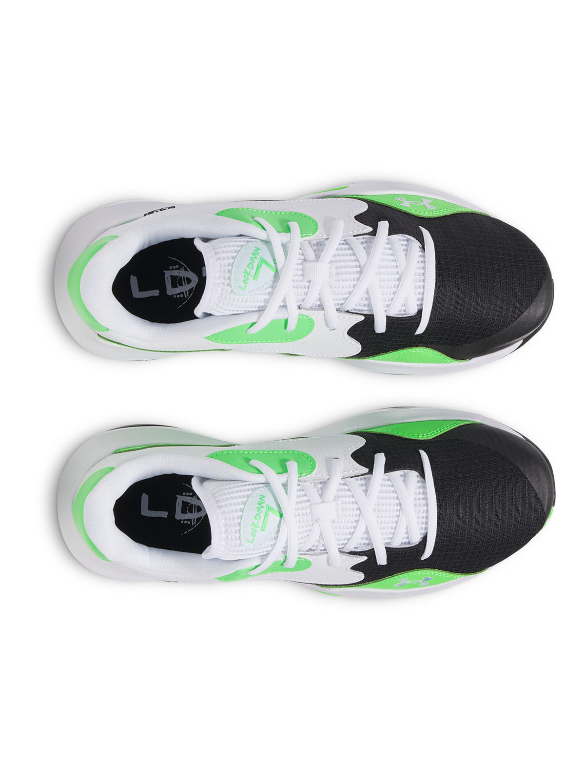 Zapatillas unisex UA Lockdown 7 low Basketball negro