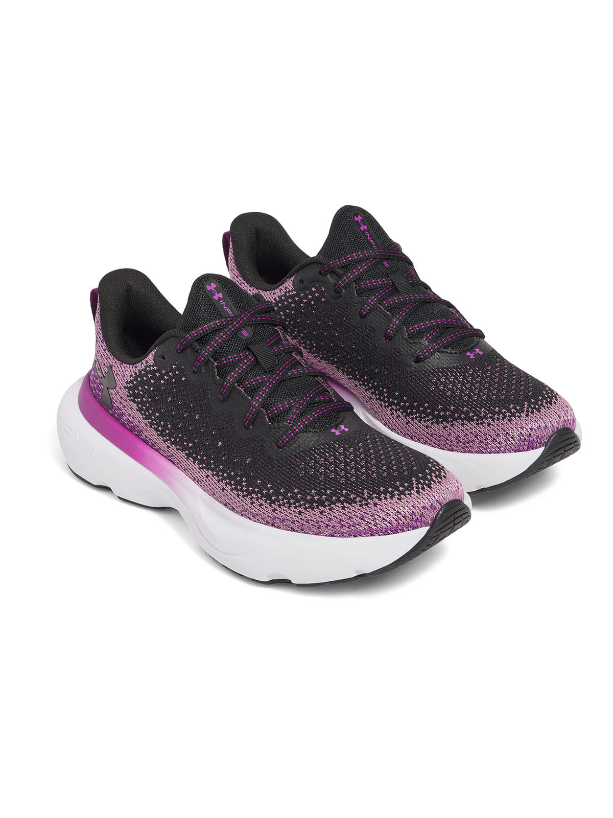 Zapatillas de running UA Infinite negro para mujer