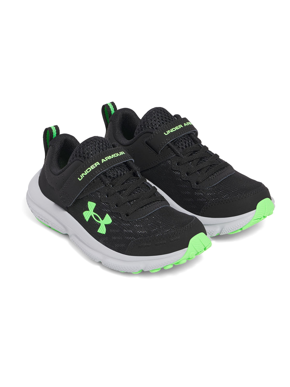 Zapatillas de running UA Assert 10 AC negro para niños
