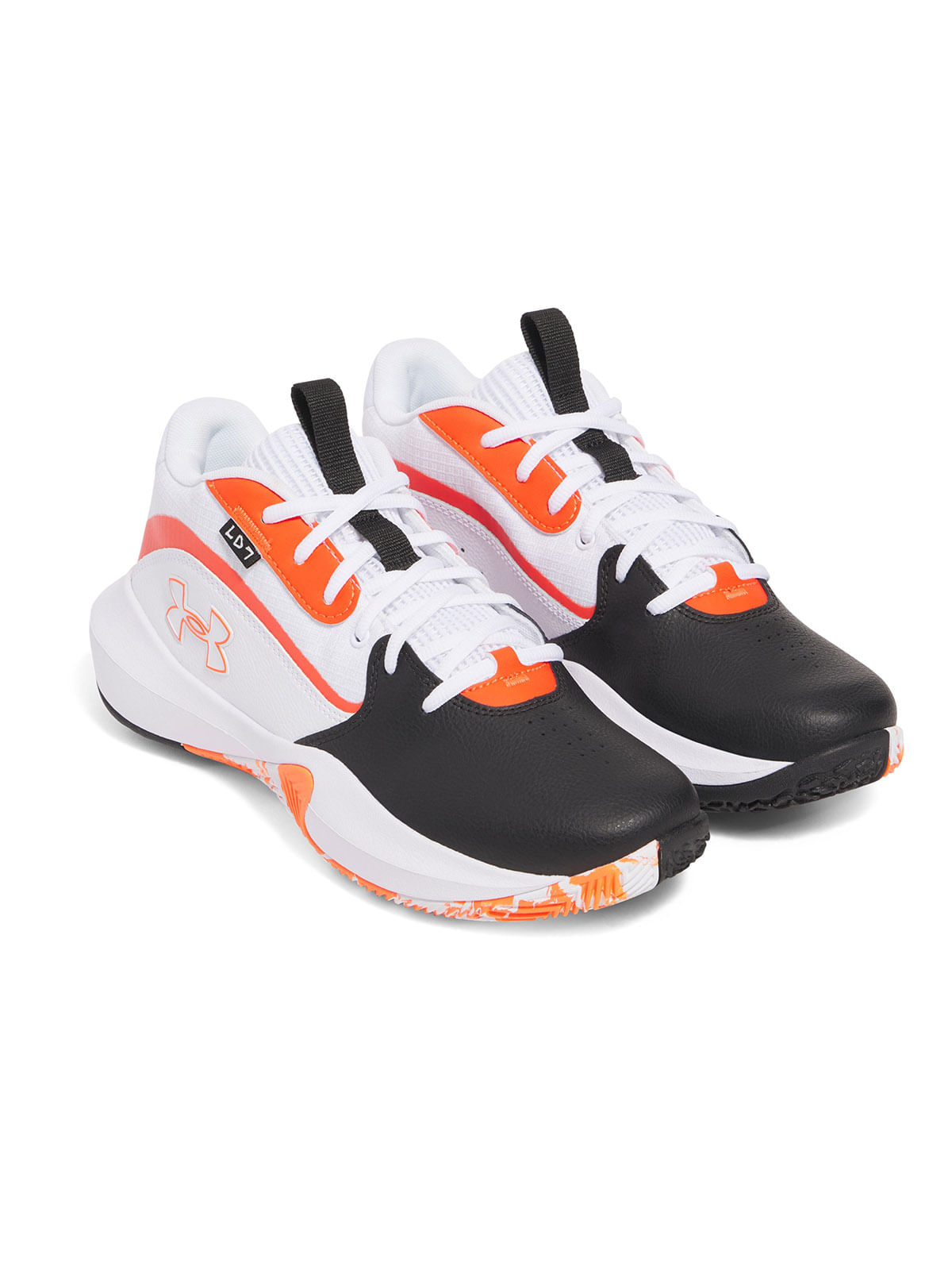 Zapatillas unisex UA Lockdown 7 Basketball negro