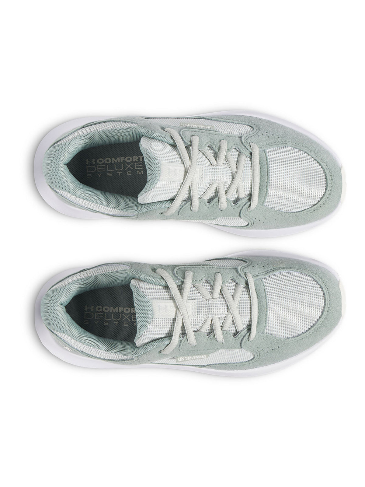 Zapatillas de running UA Versurge verde para mujer