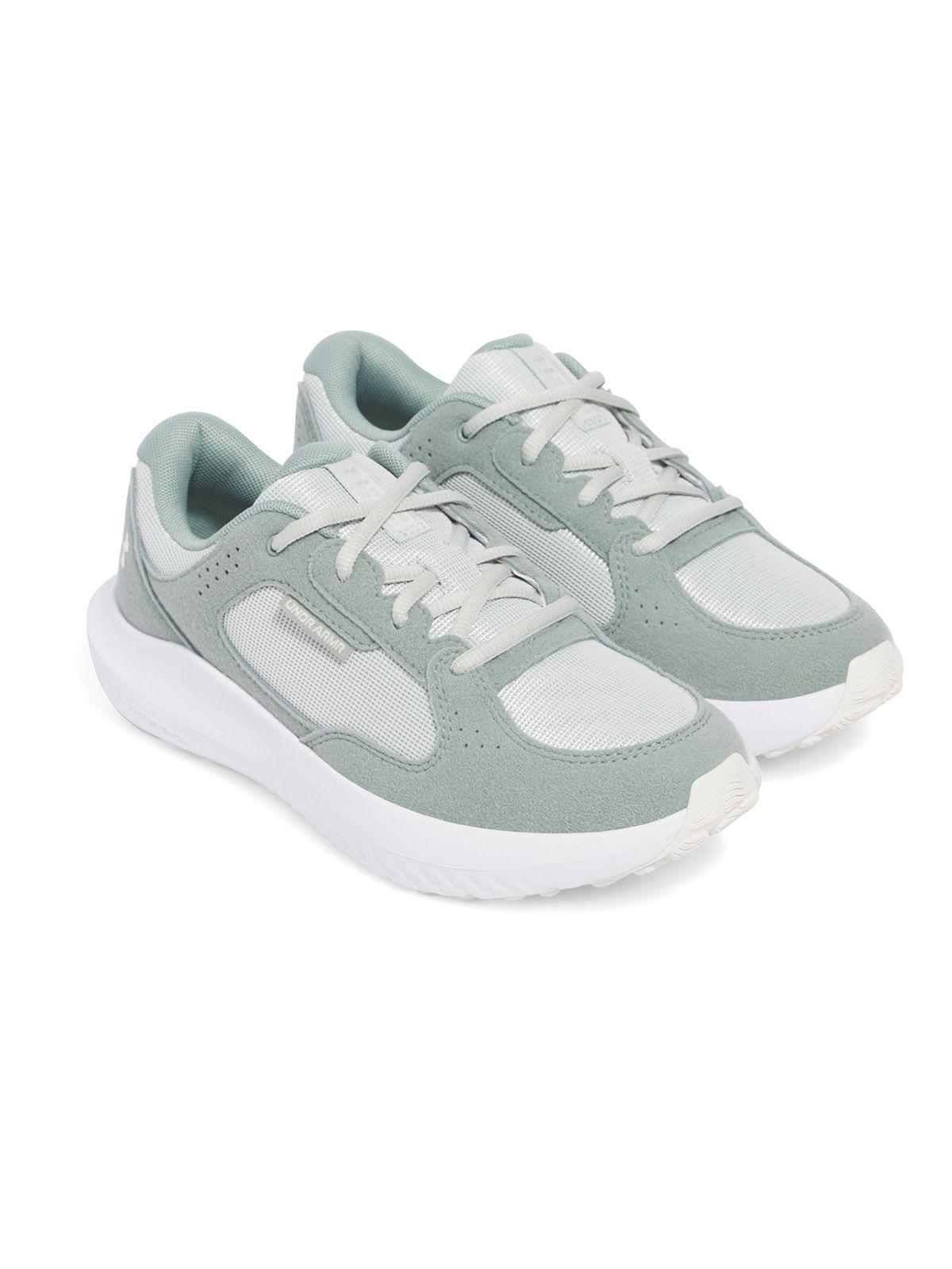 Zapatillas de running UA Versurge verde para mujer