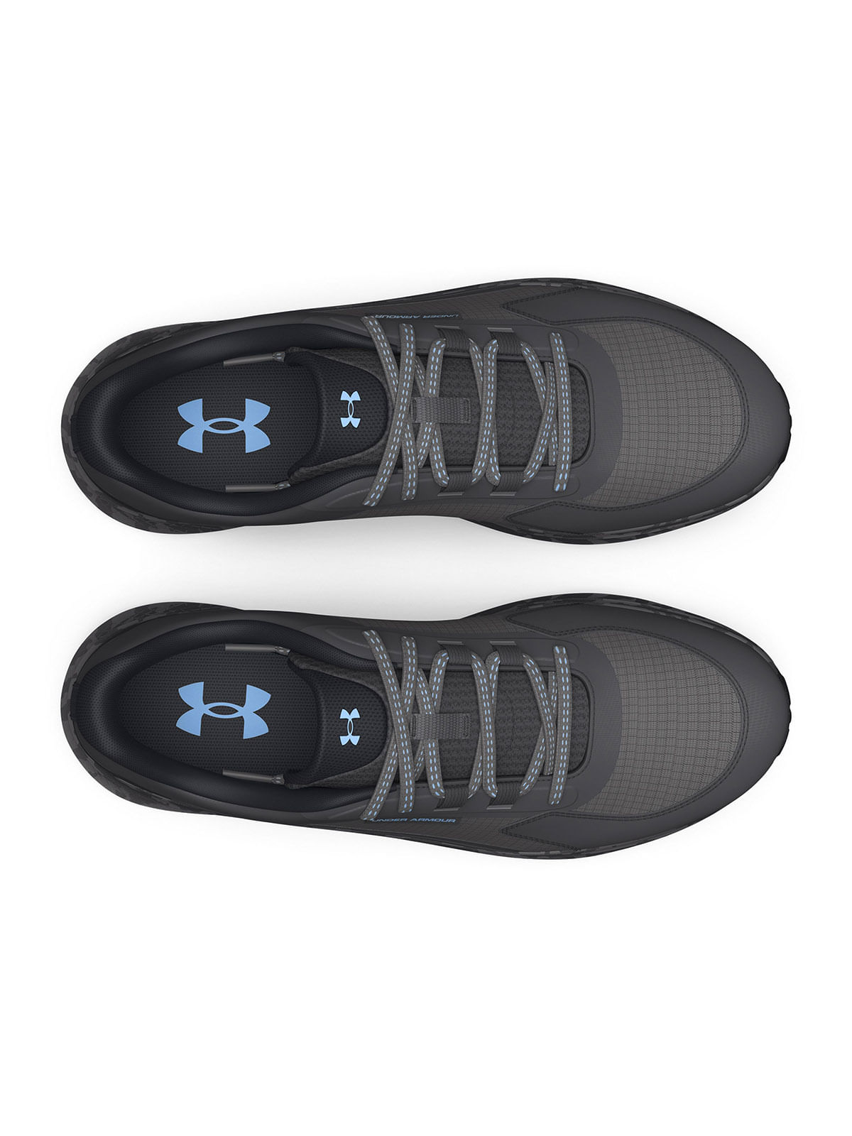 Zapatillas de running UA bandit trail 3 gris para mujer