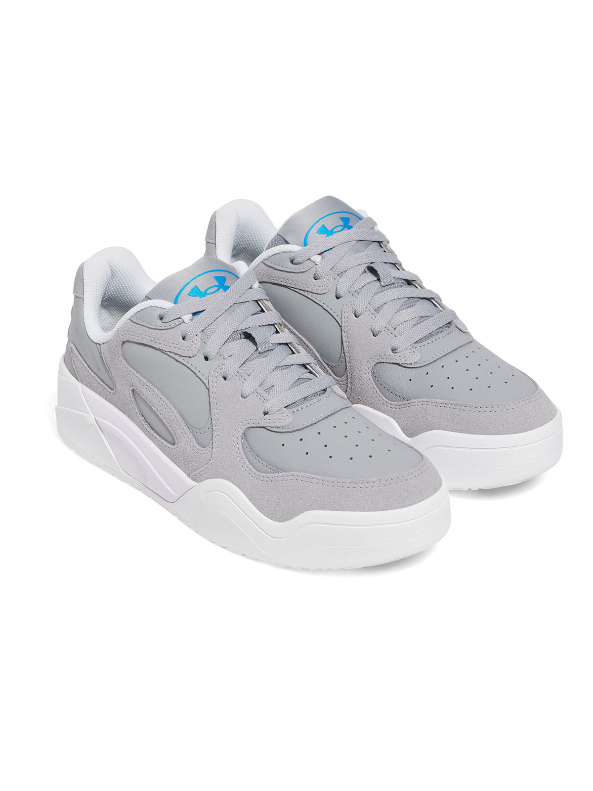 Zapatillas unisex UA Court anatomix sportstyle gris