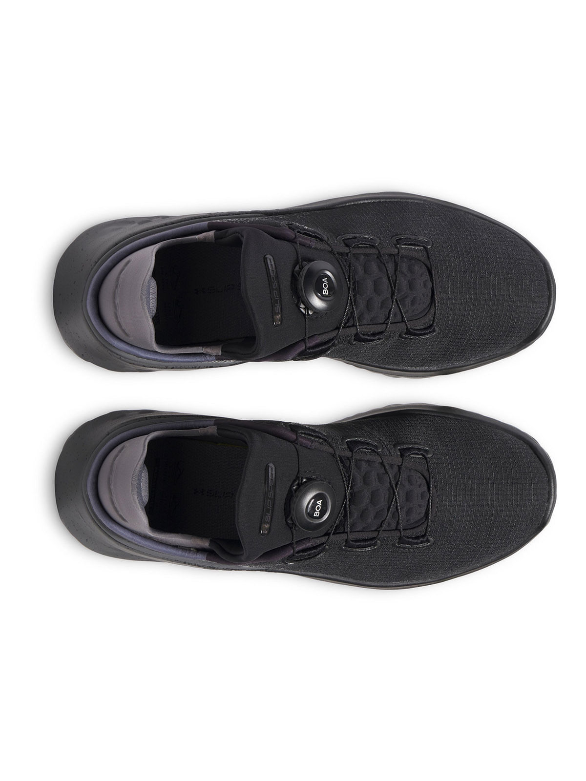Zapatillas unisex UA Slipspeed mega fade running negro