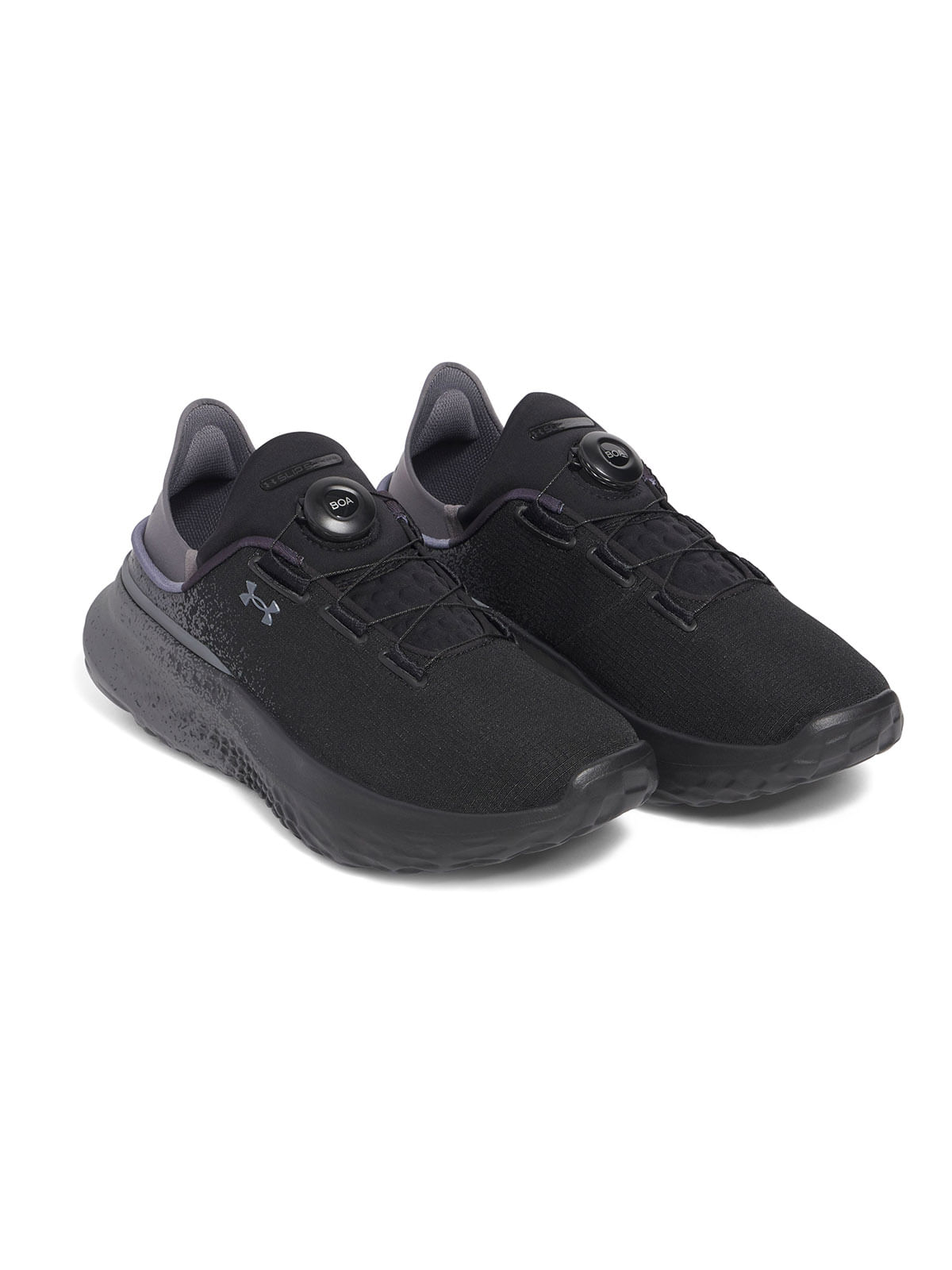 Zapatillas unisex UA Slipspeed mega fade running negro