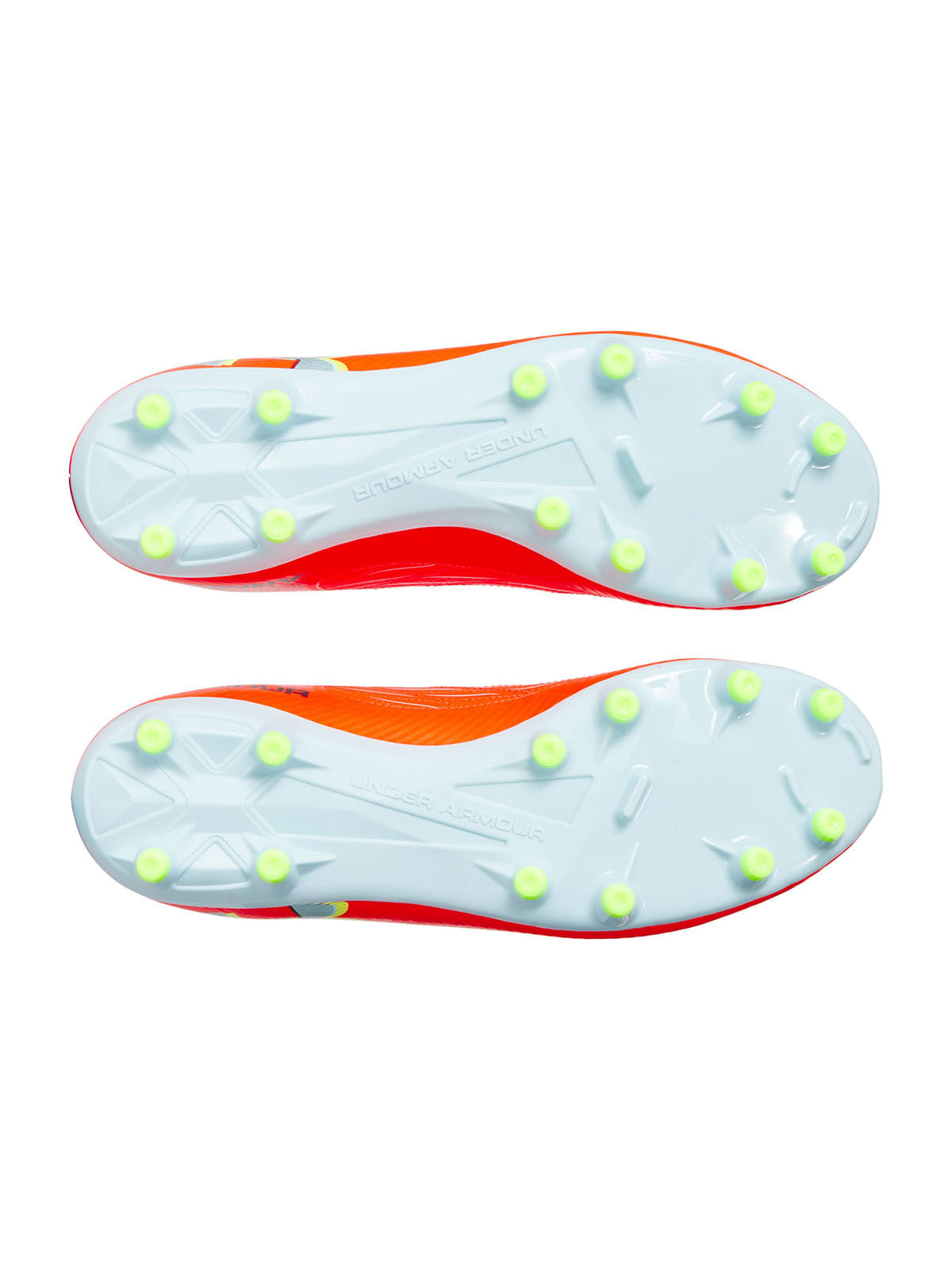 Zapatillas unisex UA Magnetico Select 4 fg Fútbol rojo