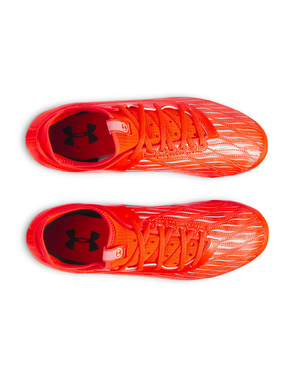 Zapatillas unisex UA Magnetico Select 4 fg Fútbol rojo