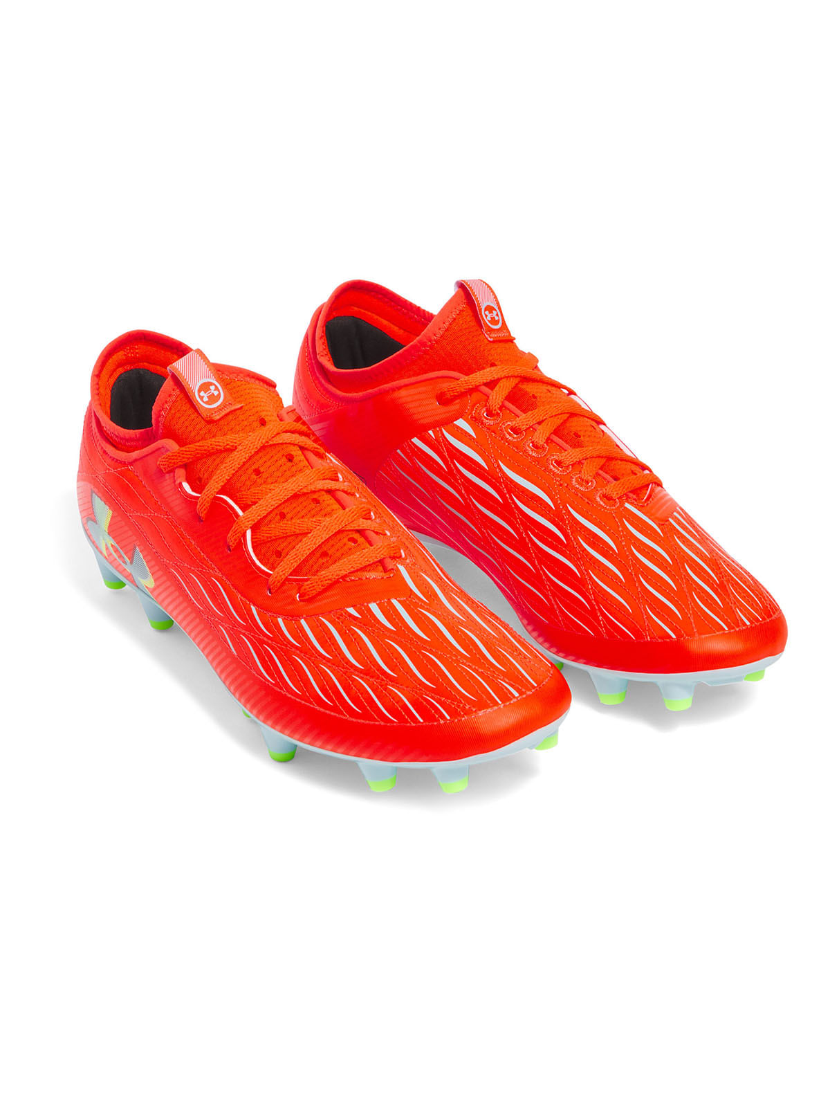 Zapatillas unisex UA Magnetico Select 4 fg Fútbol rojo