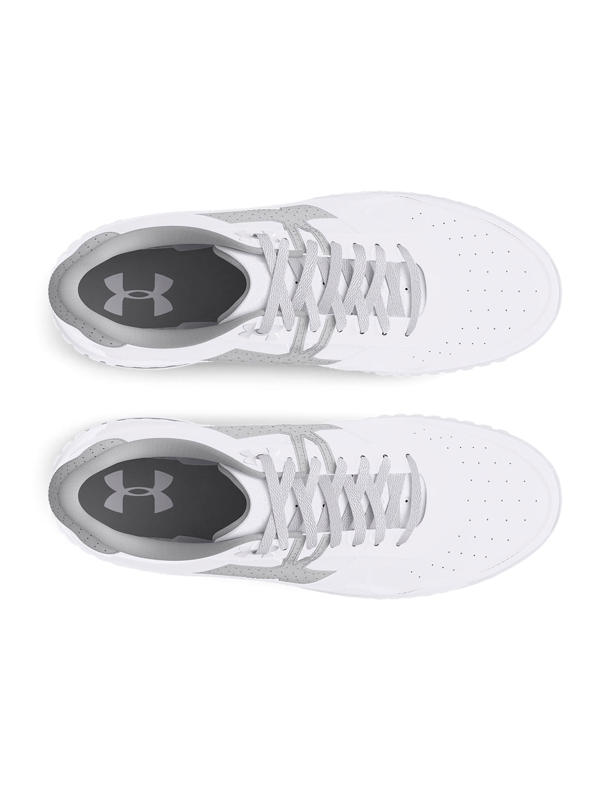 Zapatillas UA court 96 suede blanco para hombre