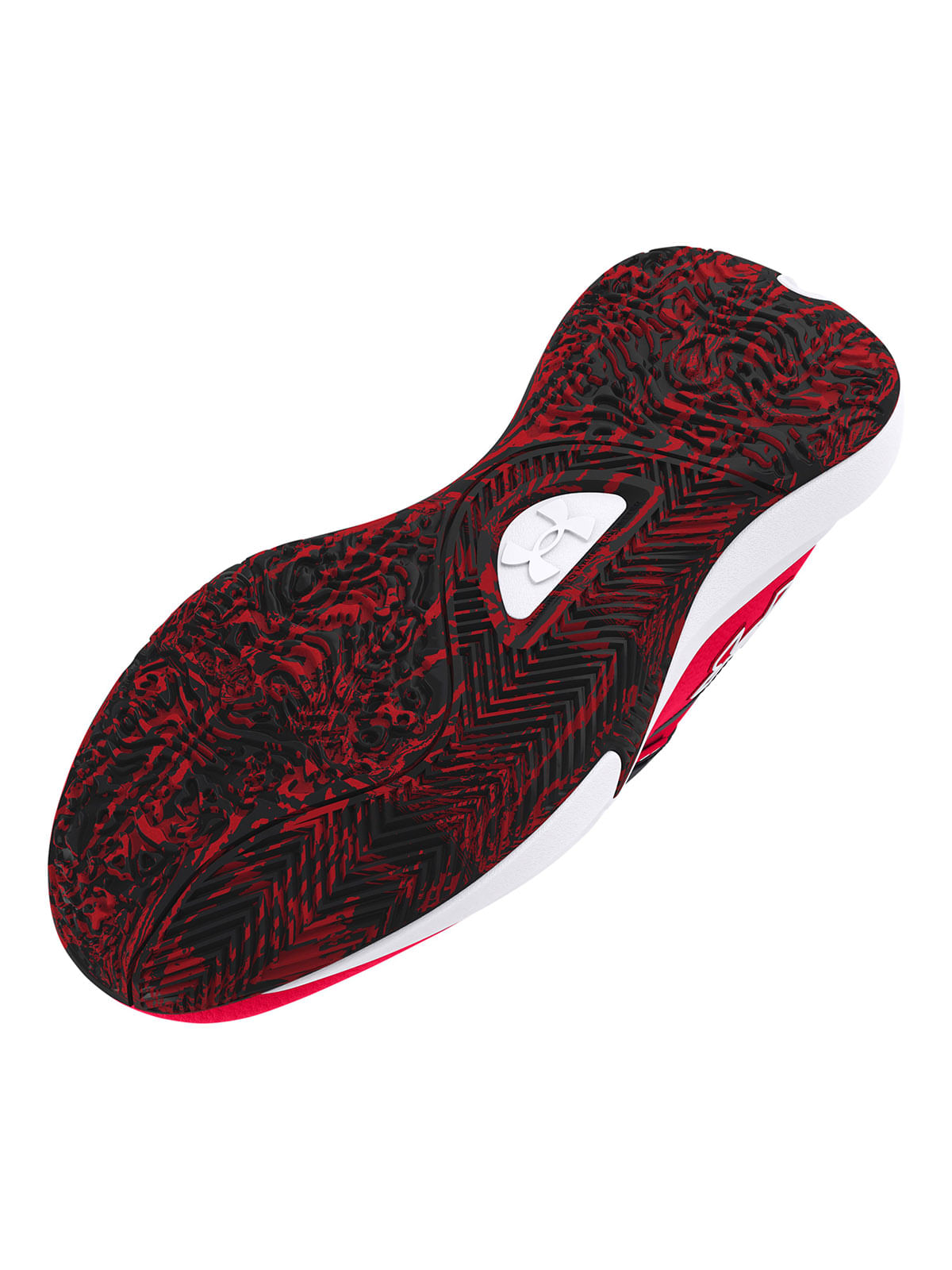 Zapatillas unisex UA Lockdown 7 Basketball rojo
