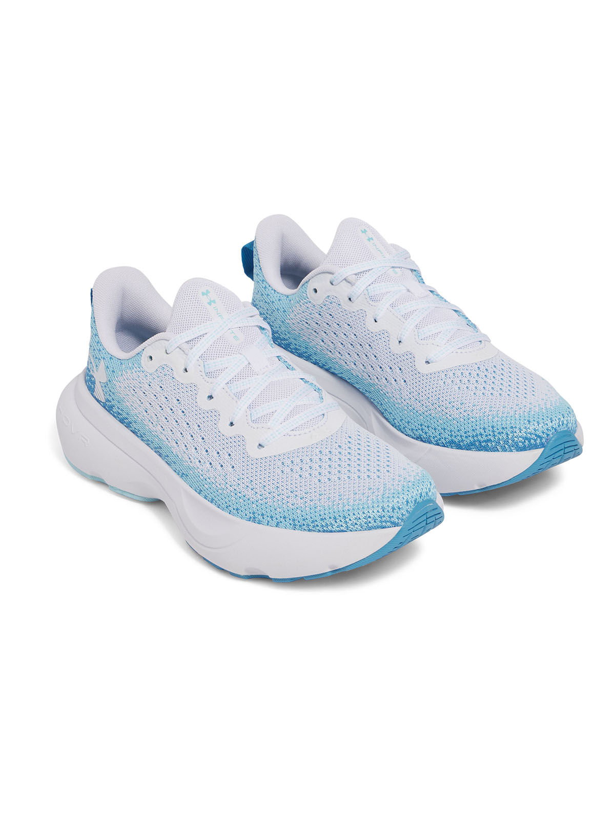 Zapatillas de running UA Infinite blanco para mujer