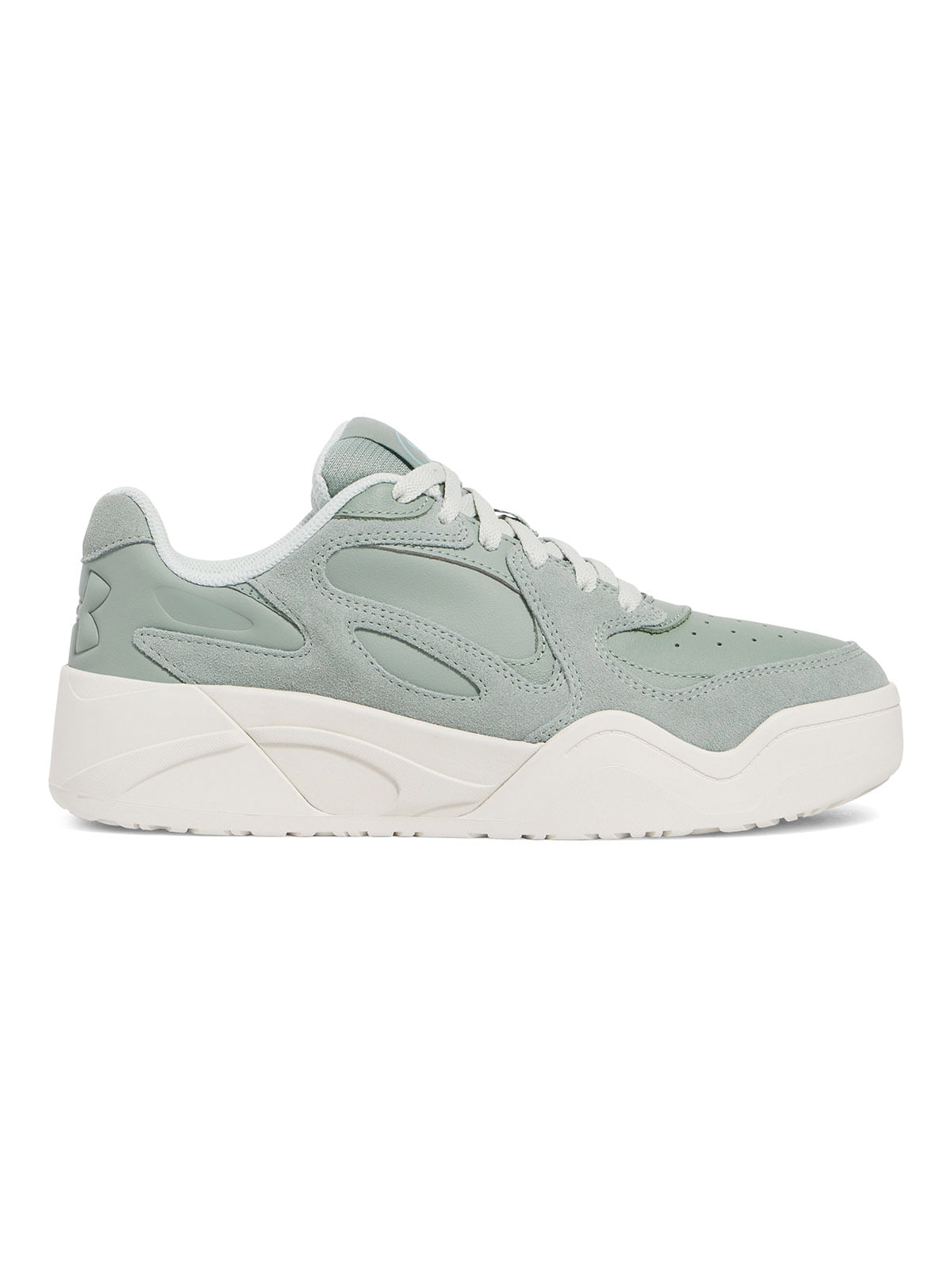 Zapatillas unisex UA Court anatomix sportstyle verde