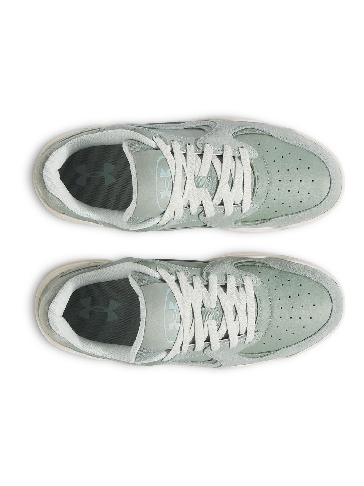 Zapatillas unisex UA Court anatomix sportstyle verde