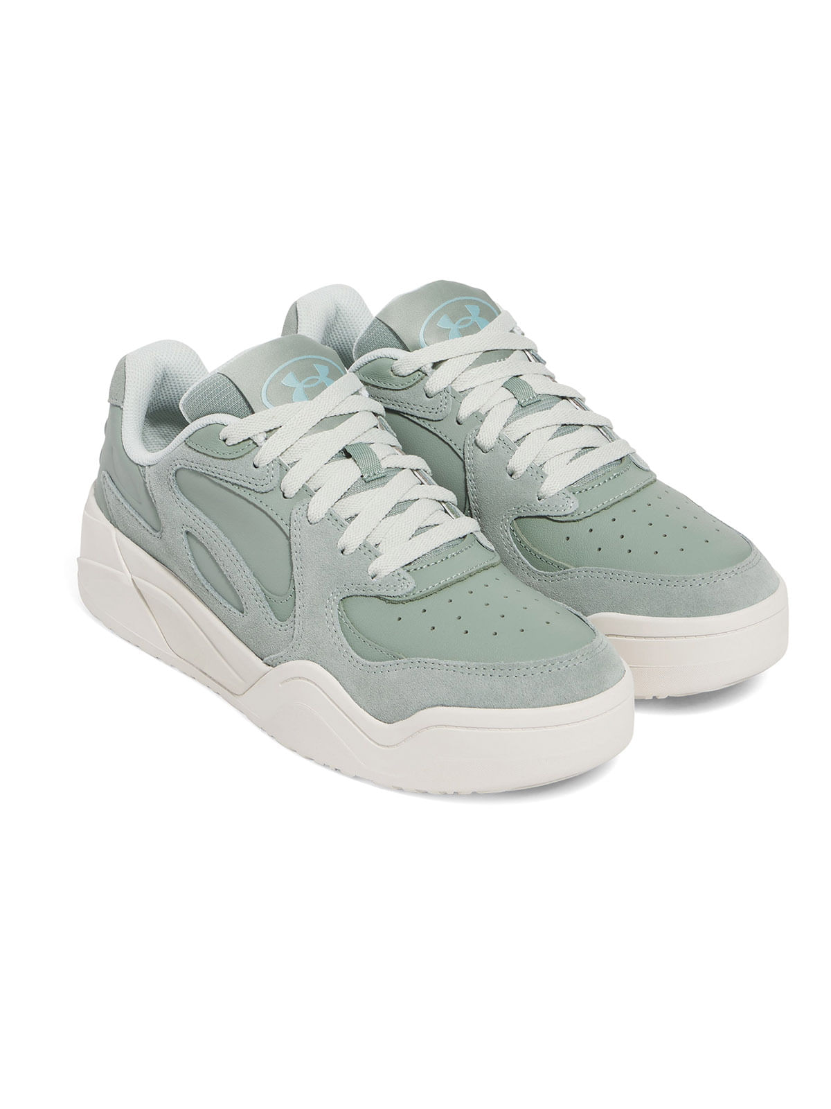 Zapatillas unisex UA Court anatomix sportstyle verde