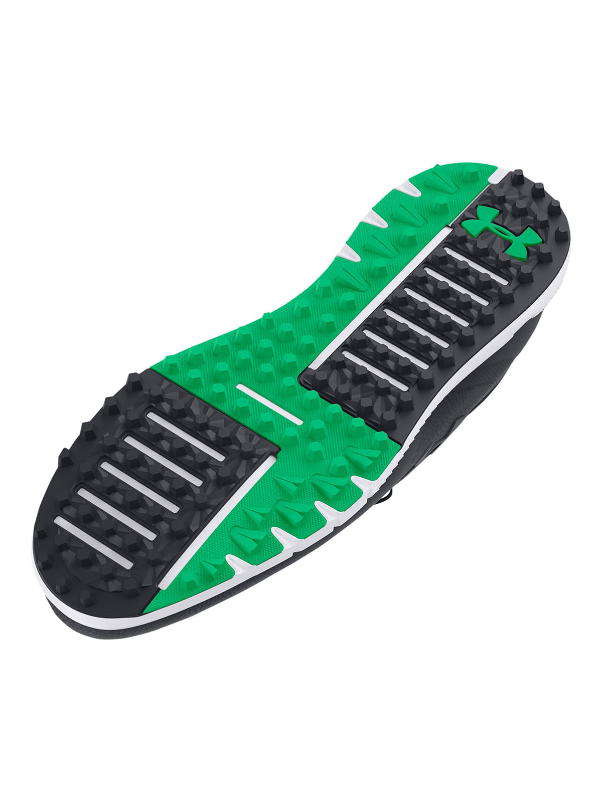 Zapatillas UA drive fade spikeless golf negro para hombre