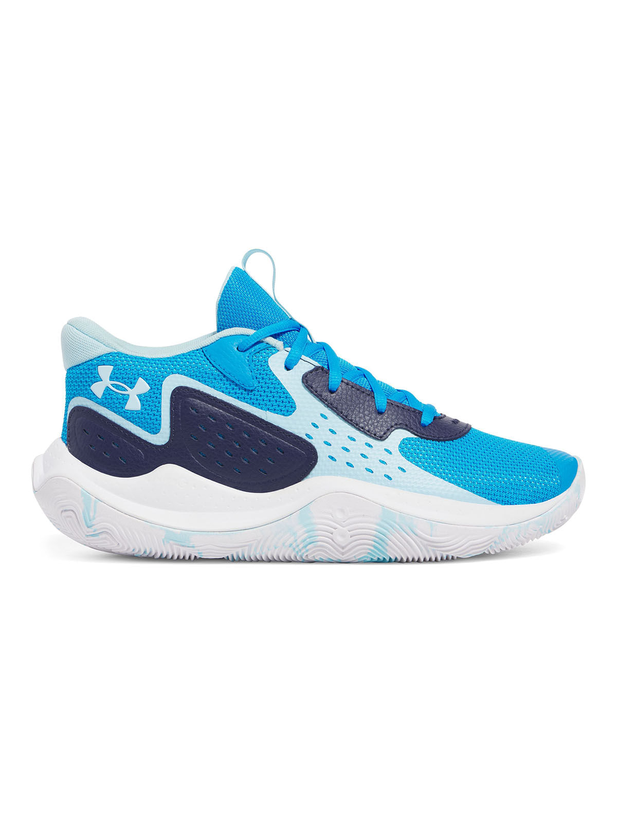 Zapatillas unisex UA jet '23 Basketball azul
