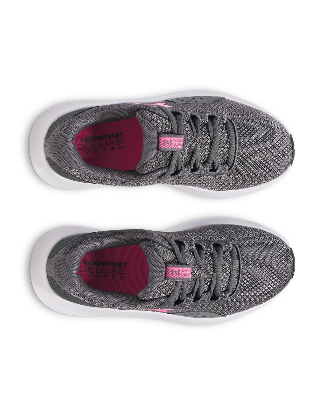 Zapatillas de running UA Surge 4 gris para mujer