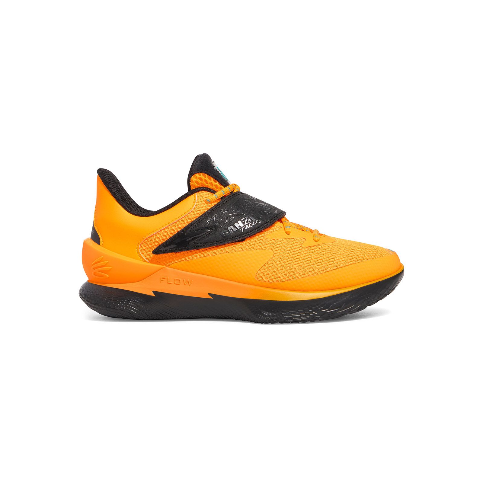 Zapatillas de Basketball unisex Curry Fox 1 'Banzitos' naranjo Under Armour