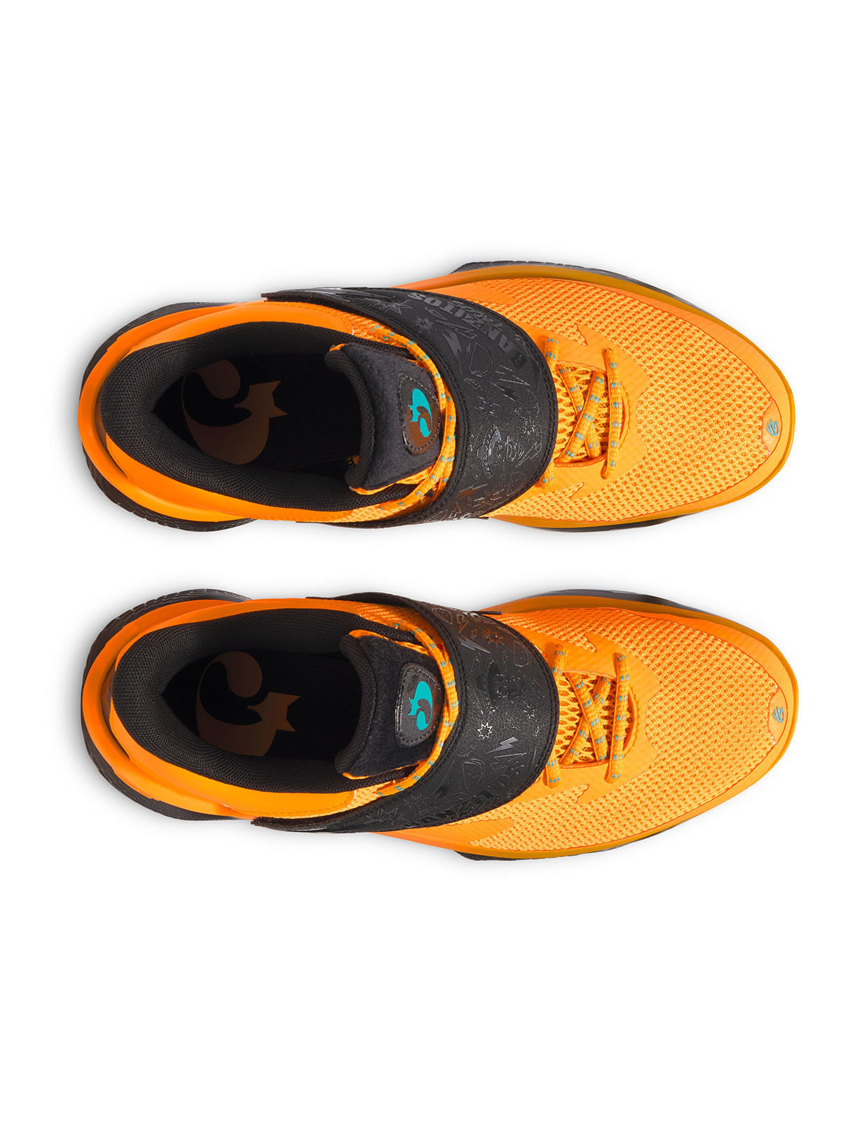 Zapatillas de Basketball unisex Curry Fox 1 'Banzitos' naranjo