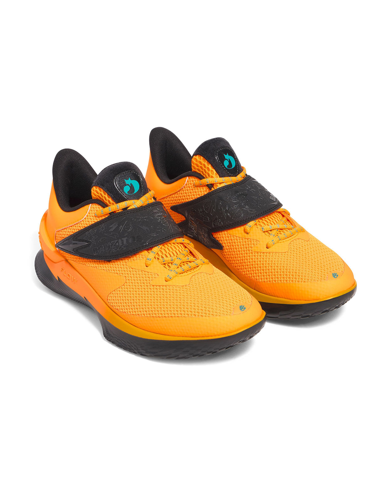 Zapatillas de Basketball unisex Curry Fox 1 'Banzitos' naranjo