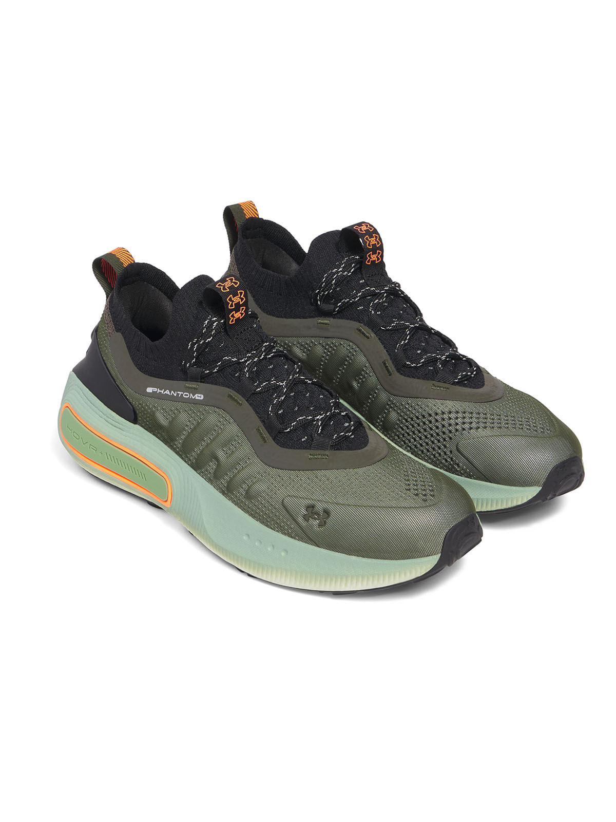 Zapatillas unisex UA Phantom 4 reflect verde