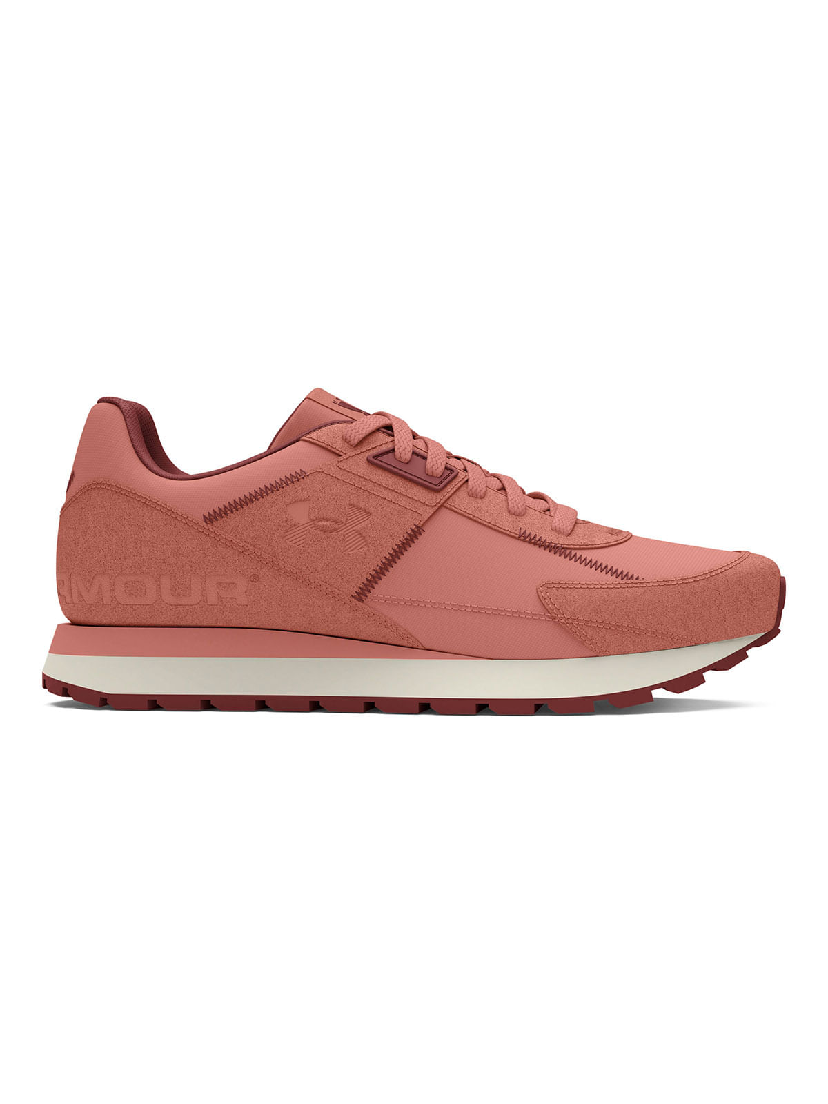 Zapatillas UA essential runner rosado para mujer