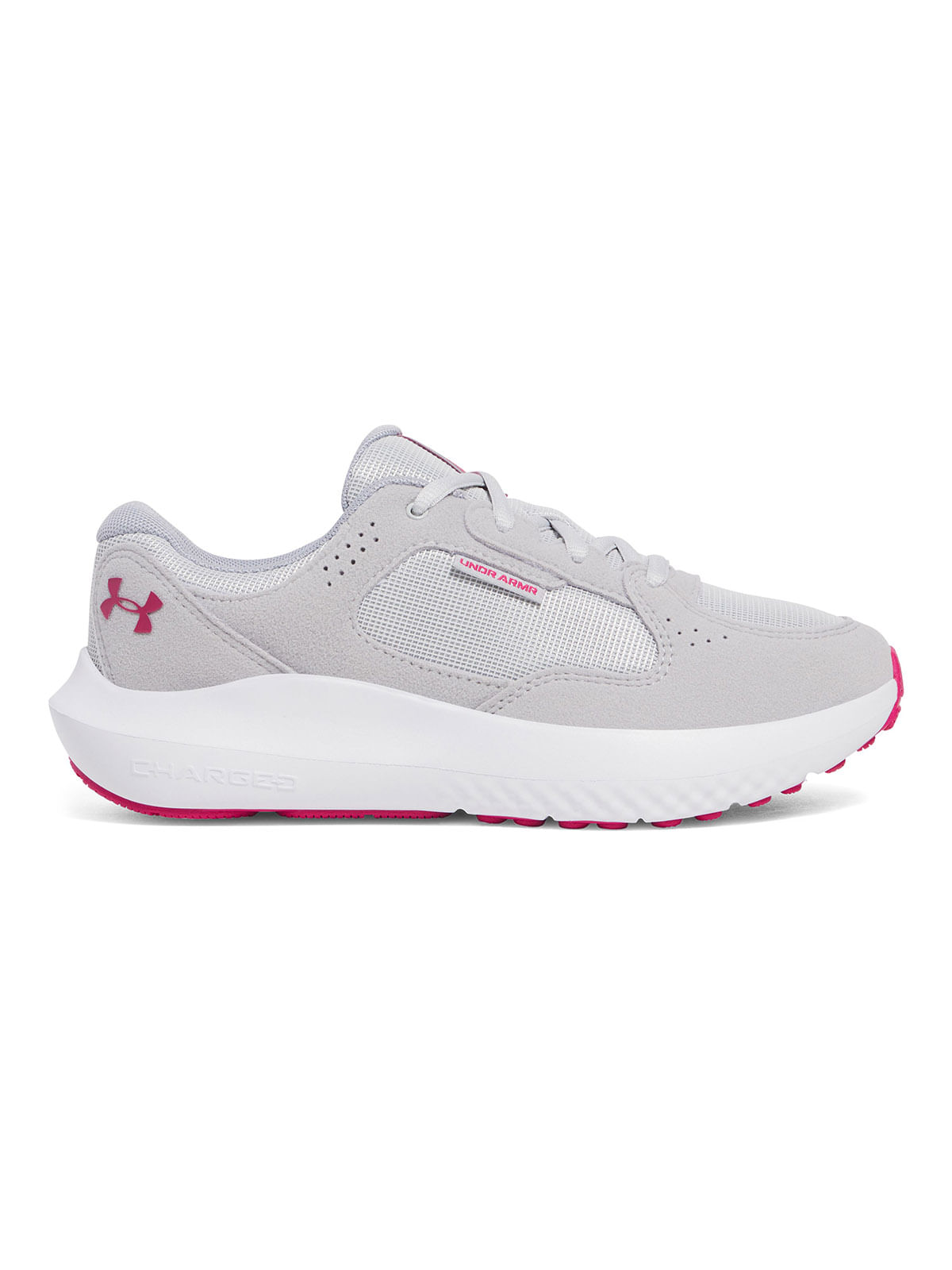 Zapatillas de running UA Versurge gris para mujer