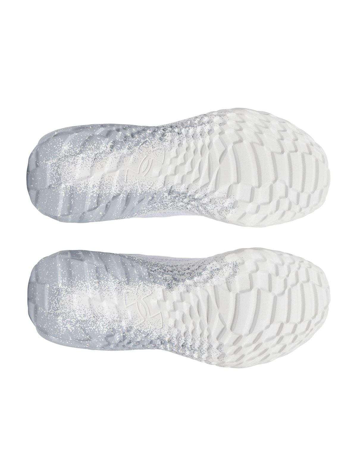 Zapatillas unisex UA Slipspeed mega fade running blanco