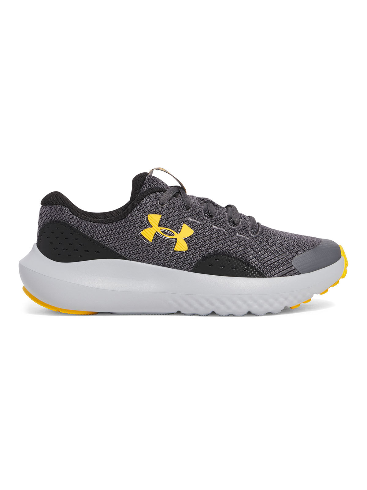 Zapatillas de running UA Surge 4 gris para niños