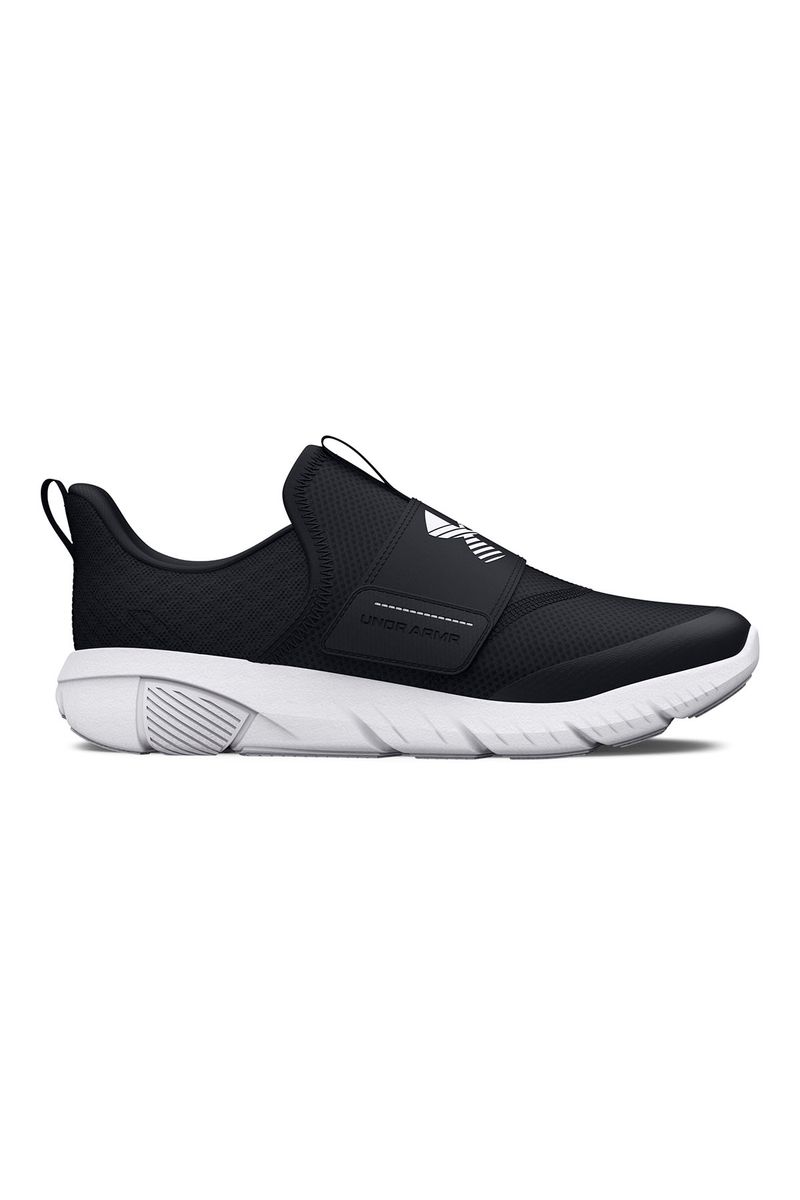 Zapatillas-de-running-UA-flash-negro-para-niños