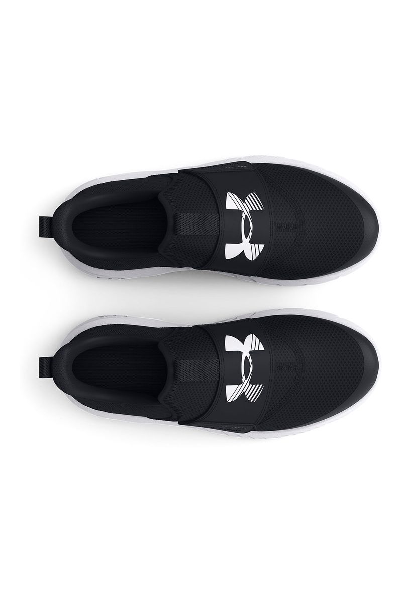 Zapatillas-de-running-UA-flash-negro-para-niños