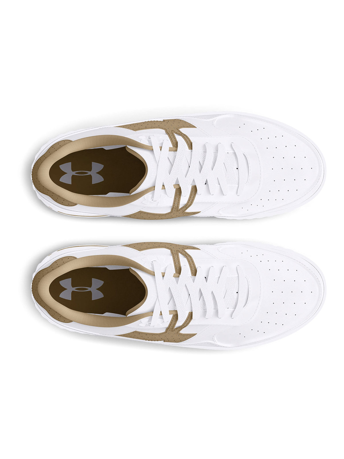 Zapatillas UA court 96 de gamuza blanco para mujer