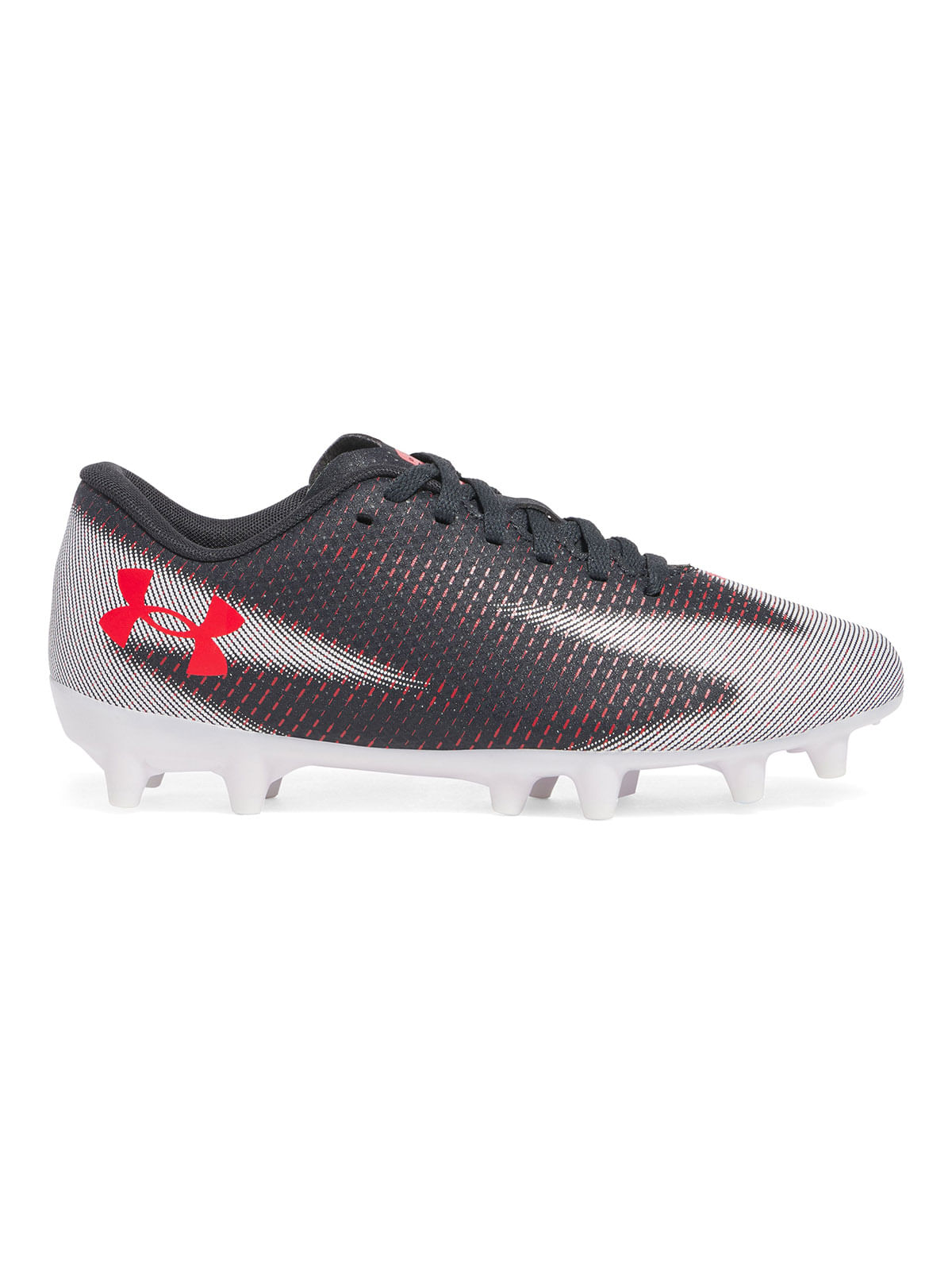 Zapatillas UA Shadow Select 3 jr. fg Fútbol gris