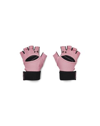 Guantes de entrenamiento UA Weightlifting rosado para mujer
