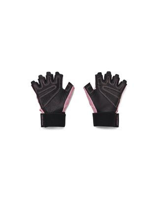 Guantes de entrenamiento UA Weightlifting rosado para mujer