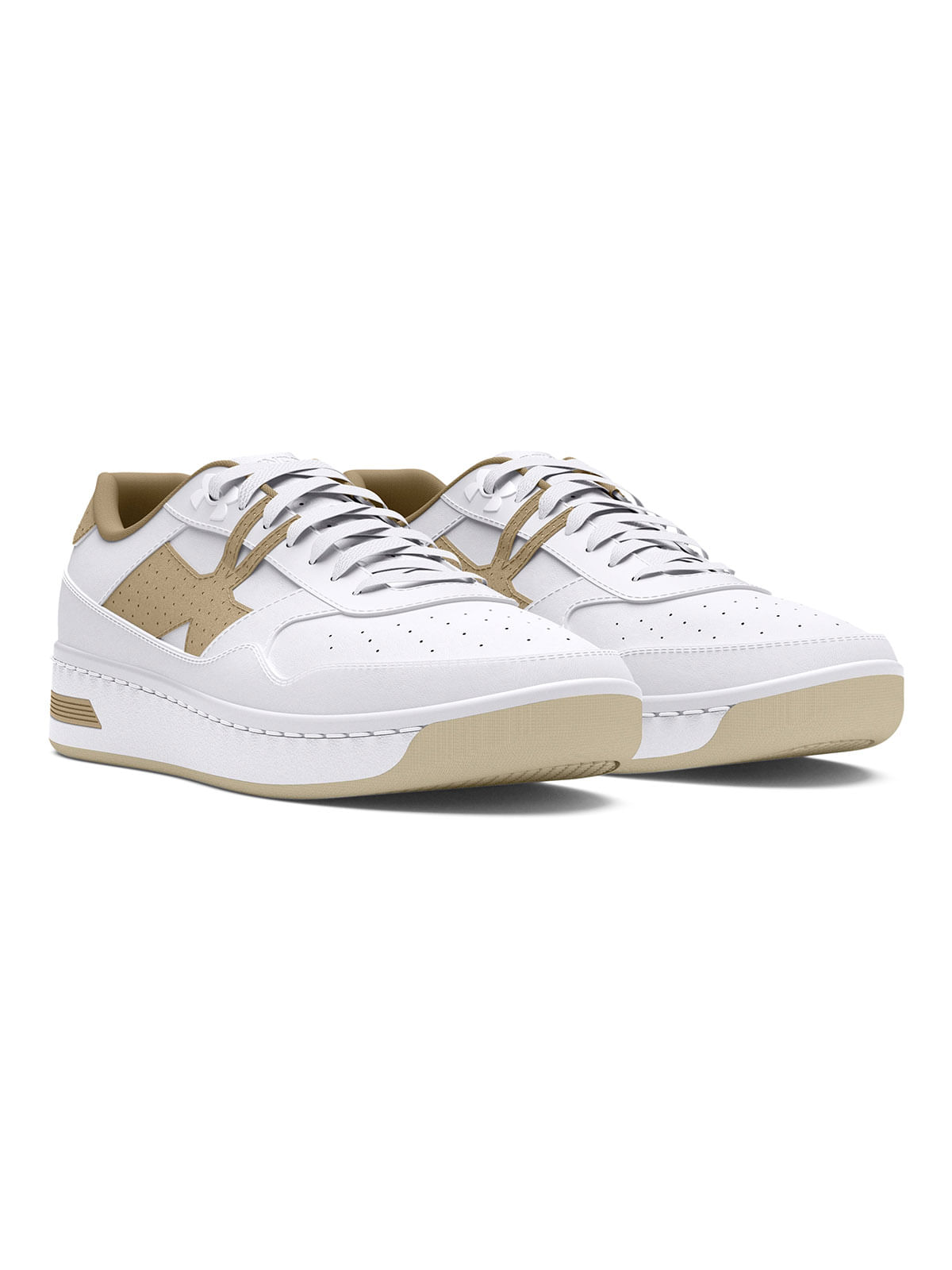 Zapatillas UA Court 96 Suede para hombre blancas