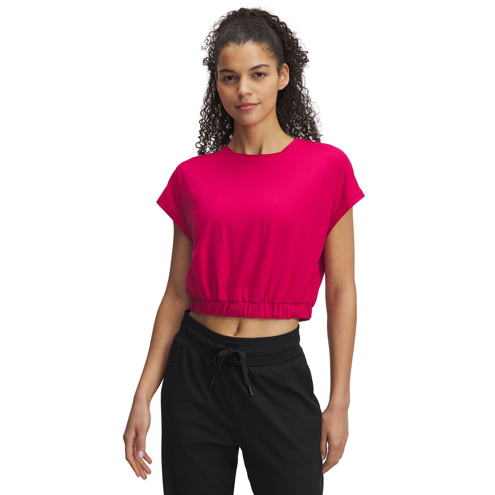 Polera manga corta motion bubble para mujer