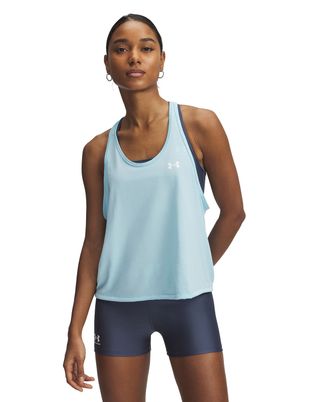 Polera sin mangas UA Tech¿ Swing para mujer