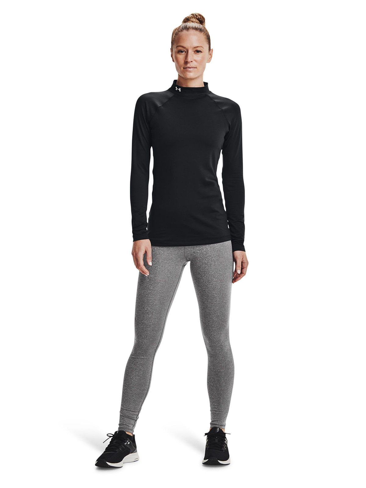 Primera capa UA Coldgear Authentics mock para mujer