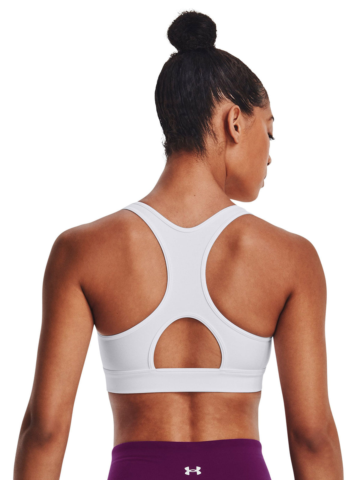 Sostén deportivo HeatGear Armour Mid para mujer