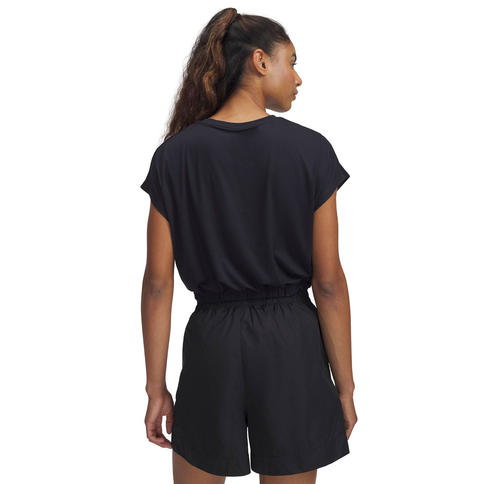 Polera manga corta motion bubble para mujer