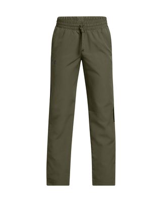 Pantalón UA Rival Woven verde para niño