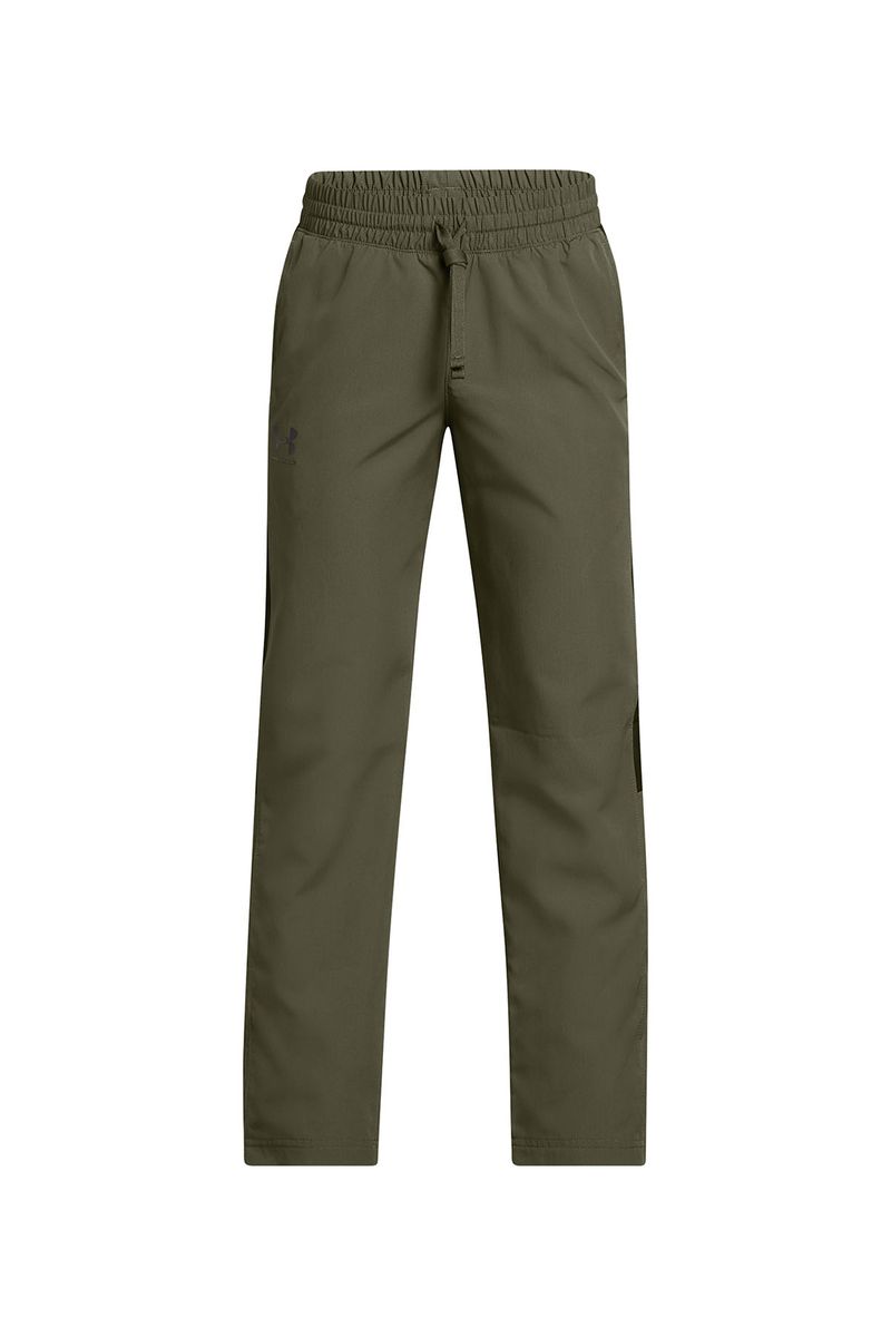 Pantalon-UA-Rival-Woven-verde-para-niño
