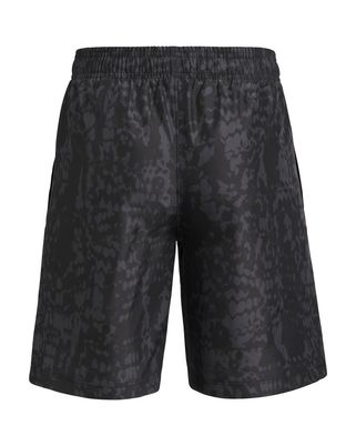 Shorts UA Tech Woven Printed negro para niño