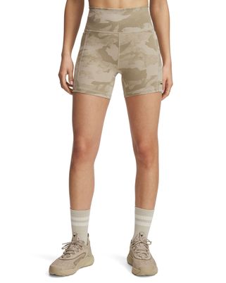 Calzas UA Project Rock Middy café para mujer