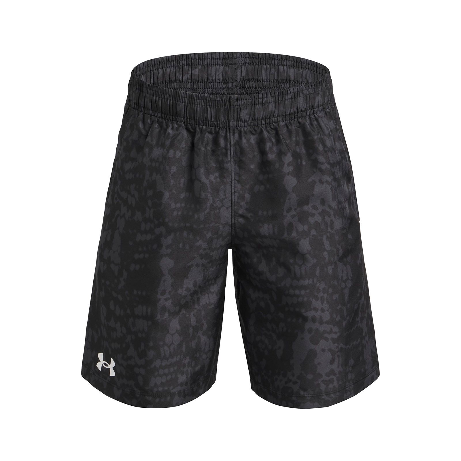 Shorts UA Tech Woven Printed negro para niño