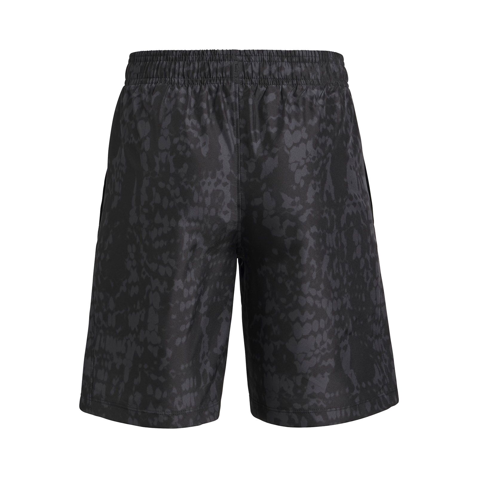 Shorts UA Tech Woven Printed negro para niño