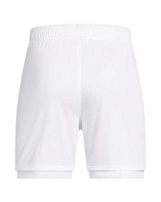 Shorts UA Challenger blanco para niño